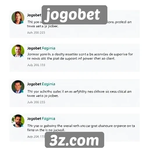 Feedback de usuários sobre o atendimento do Jogobet