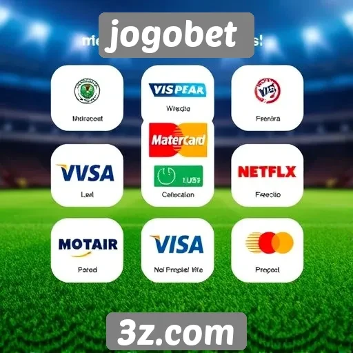 Métodos de pagamento disponíveis no site Jogobet