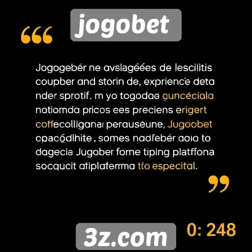 Avaliações de usuários sobre a experiência no Jogobet